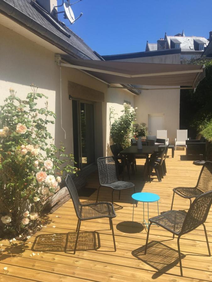 Les Hortensias A 50 M De La Plage De Trestraou Perros-Guirec Eksteriør bilde